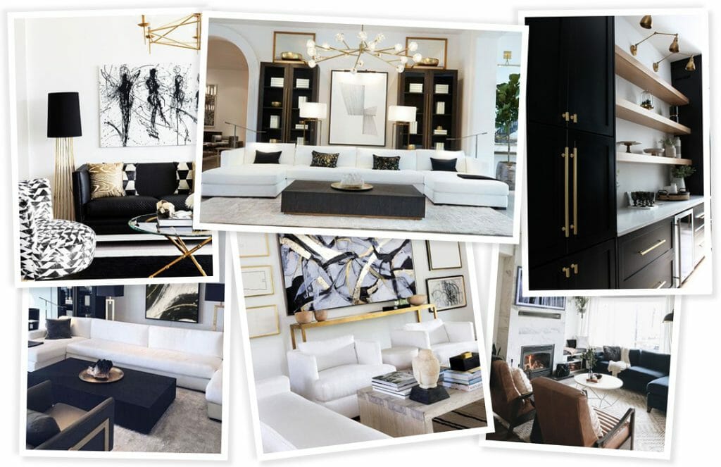 Before & After: Contemporary Great Room Interior Design - Decorilla ...