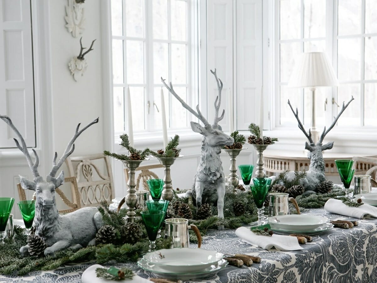 Elegant Christmas centerpiece ideas