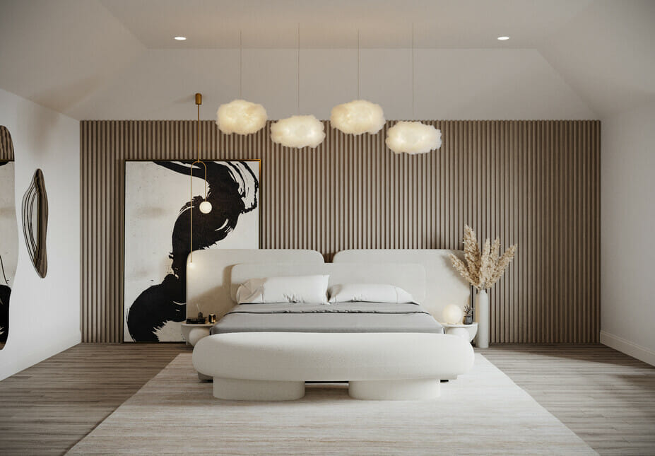 Luxury modern master bedroom - Farzaneh K