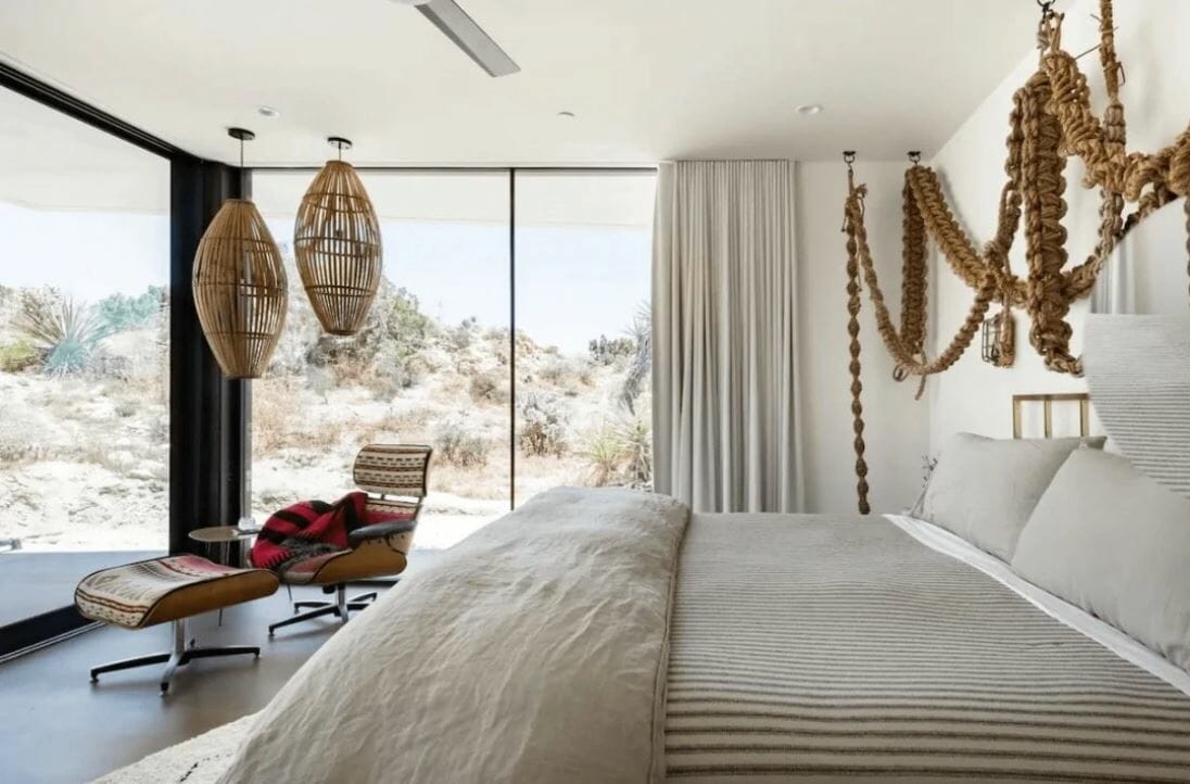 Modern desert home interiors