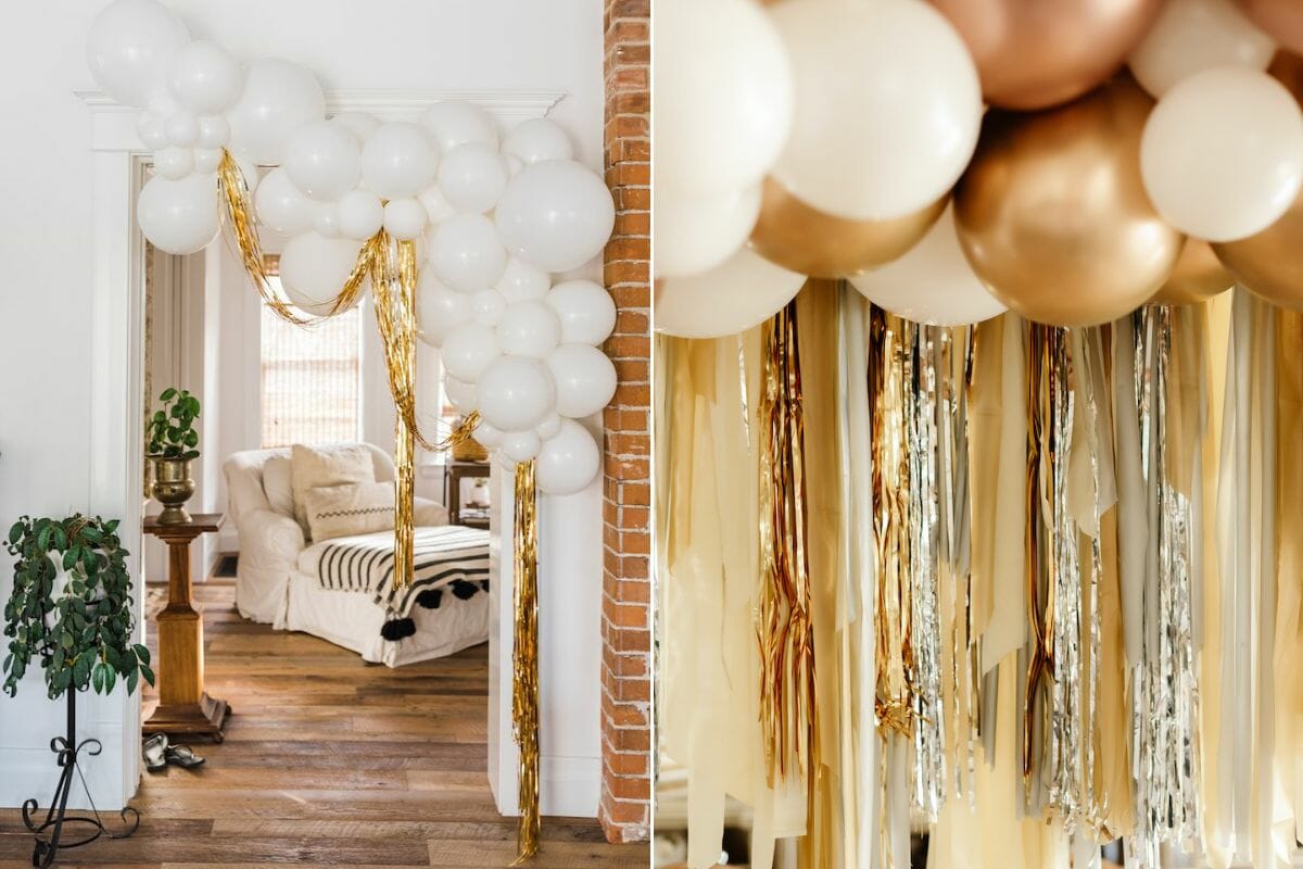 New Years party ideas at home - Beijos & Haute off the Rack