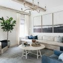 Transitonal style living room - Kate Marker Interior Design