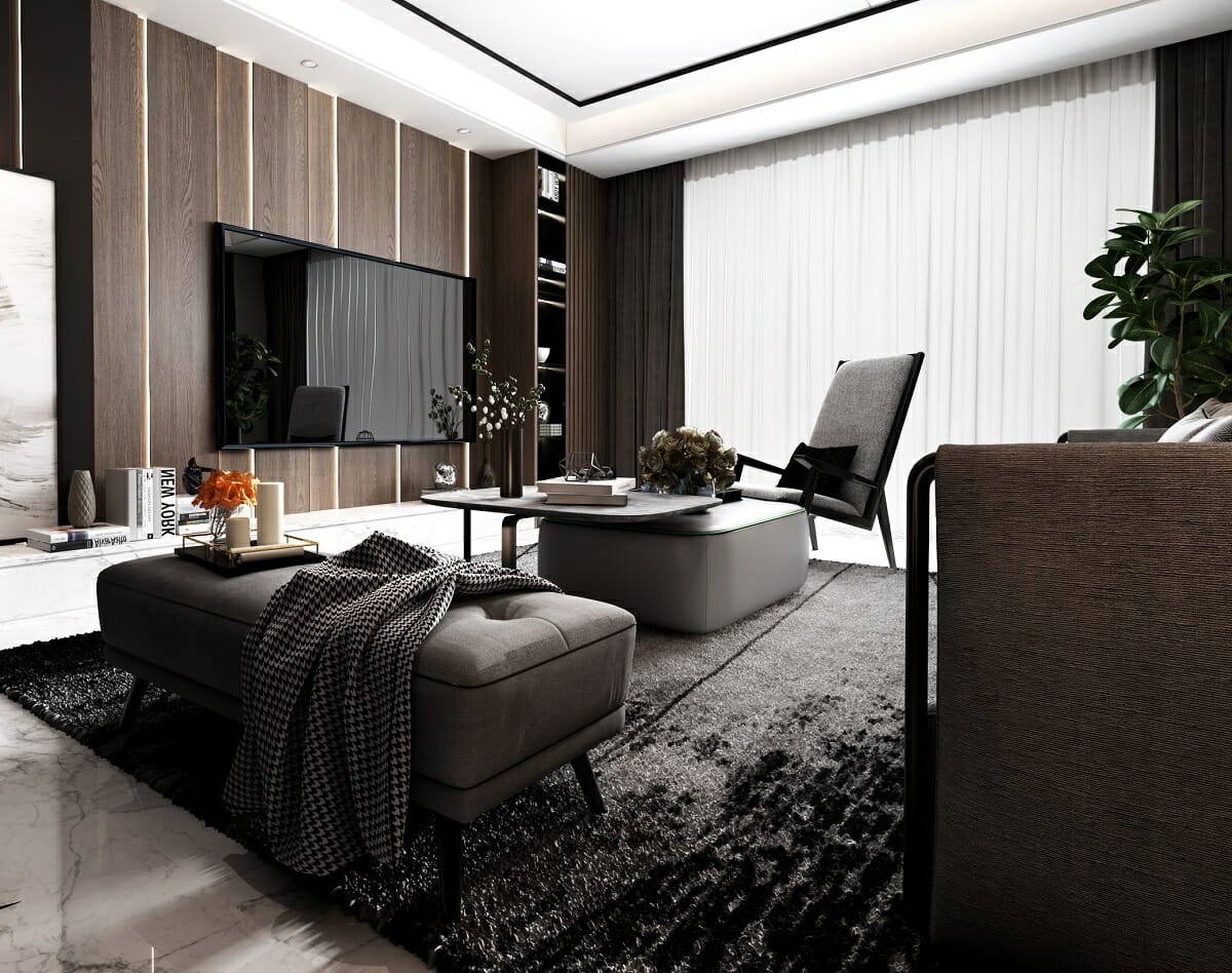 Winter living room decor ideas - Mena H