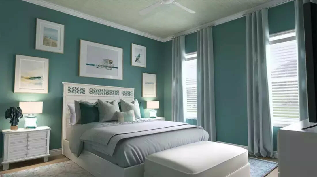 Beach-style bedroom ideas by Decorilla