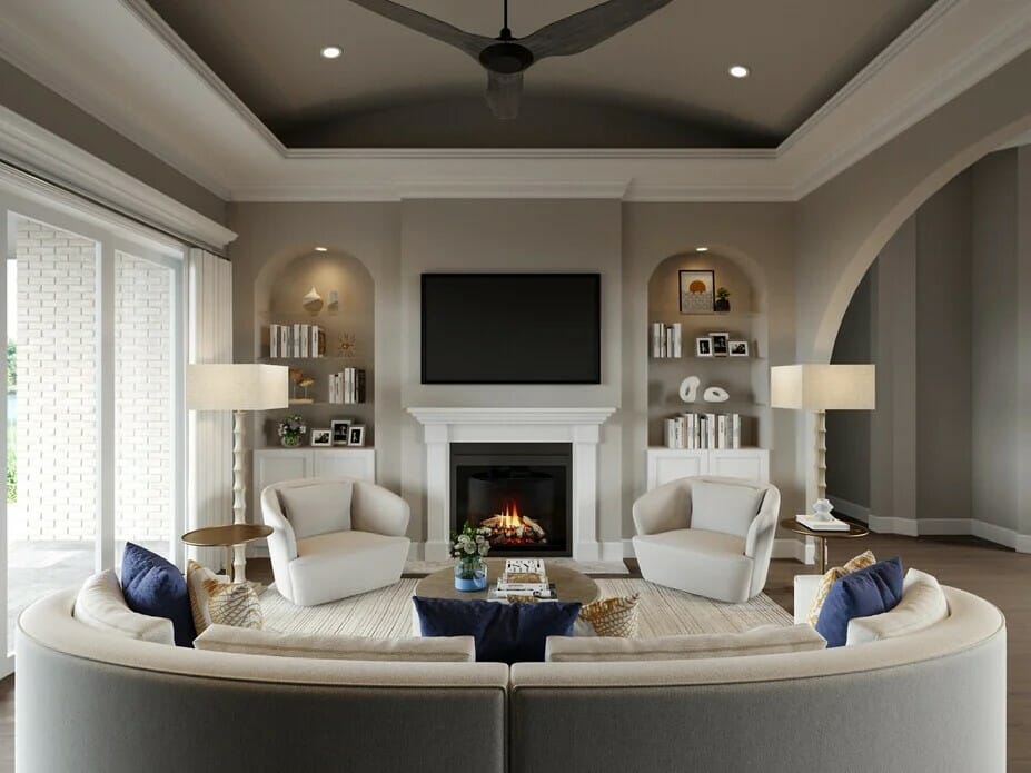 Classy decor for a living room - Wanda P