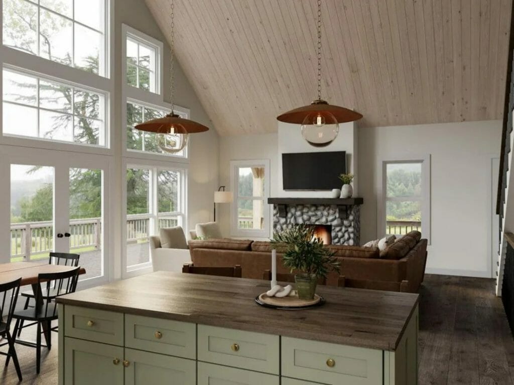 Before & After: Cozy Cottage Interior Design - Decorilla Online ...