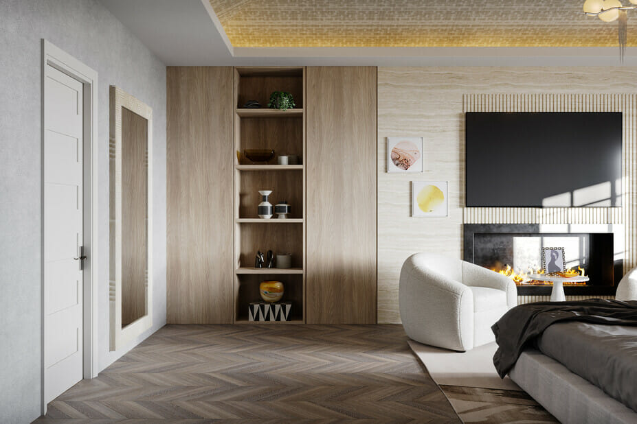 High end bedroom decor - Ibrahim H