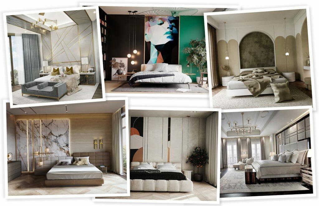 Before & After: Custom High-End Bedroom Design - Decorilla Online ...