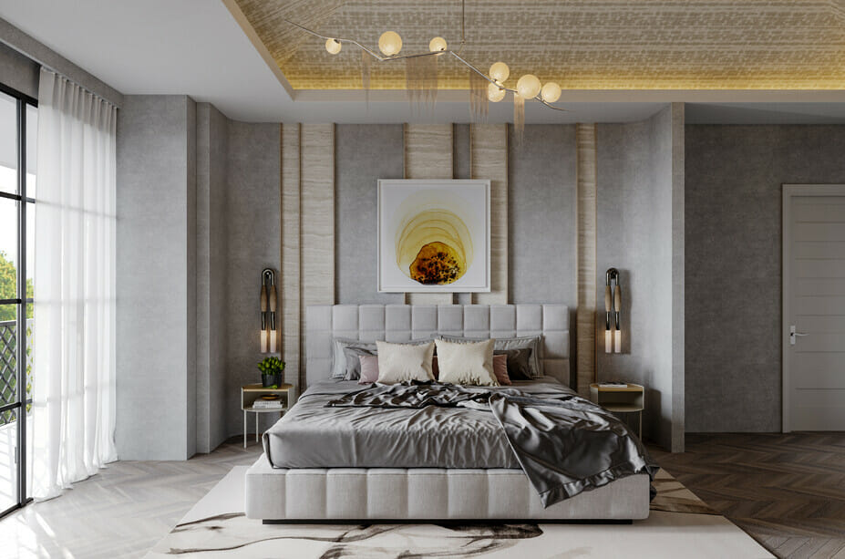 High end master bedroom design - Ibrahim H