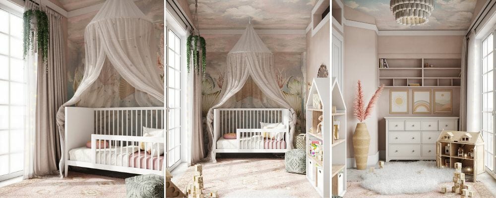 Little girl's room with a whimsical decorating style - Casey H