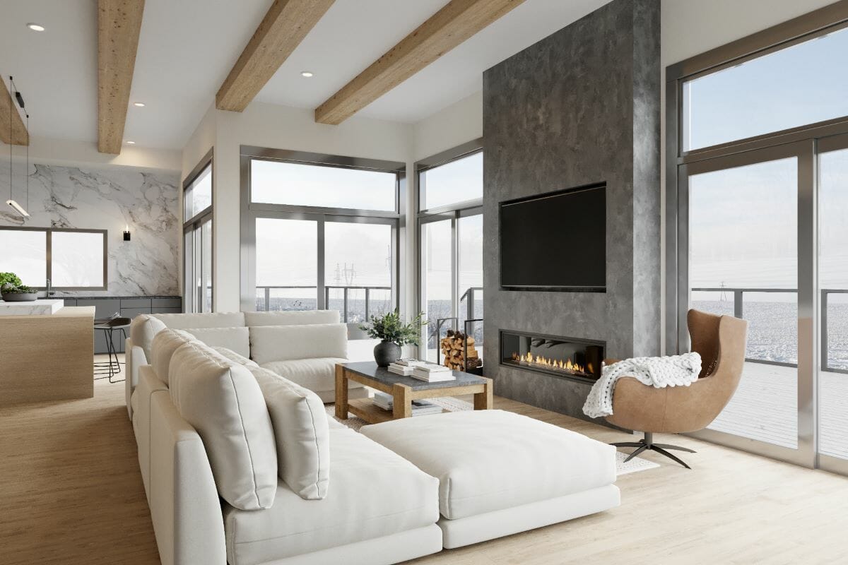 Living room by Shasta, one of the top Decorilla Bozeman interior designers