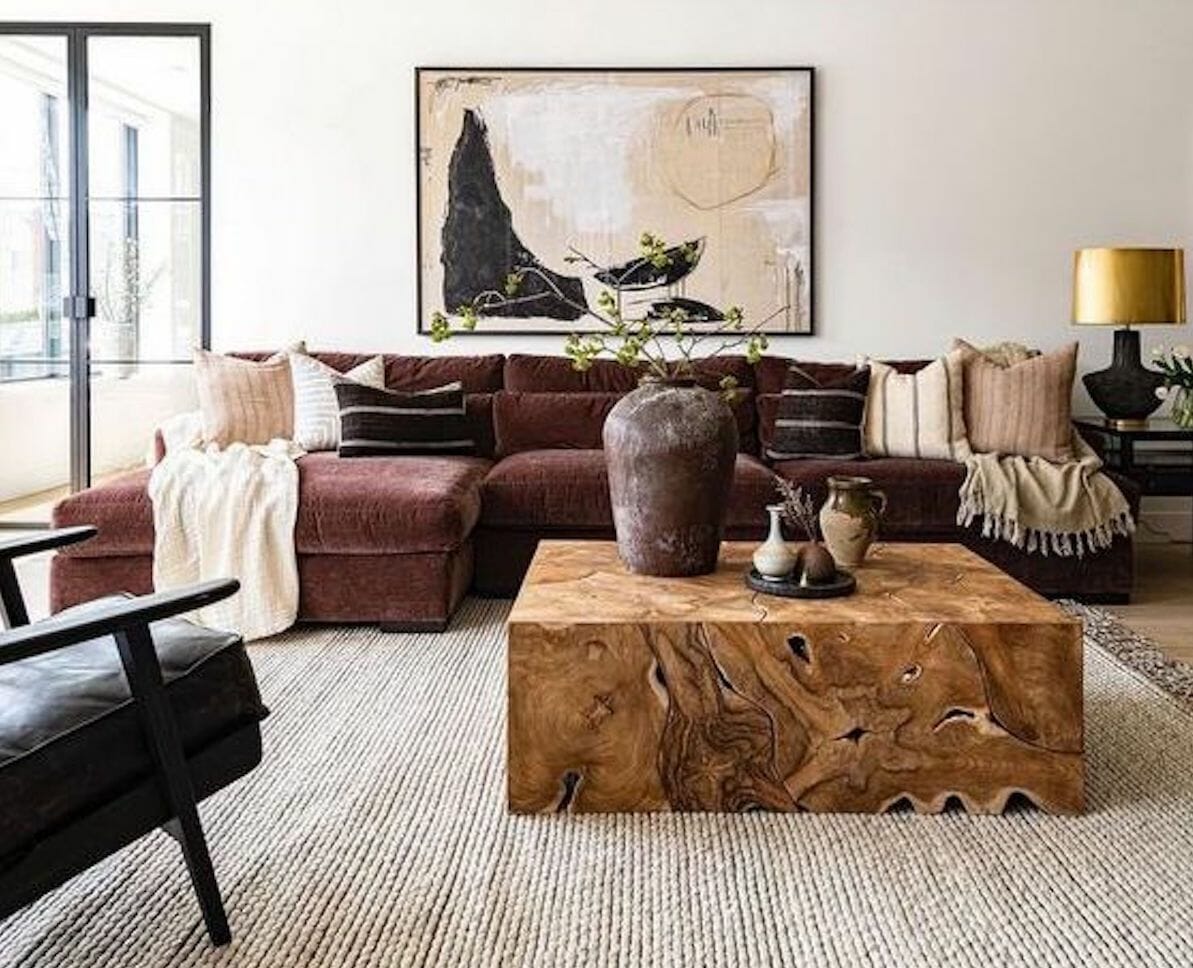 Living room by top Decorilla interior designers in Bozeman MT, Sarah R