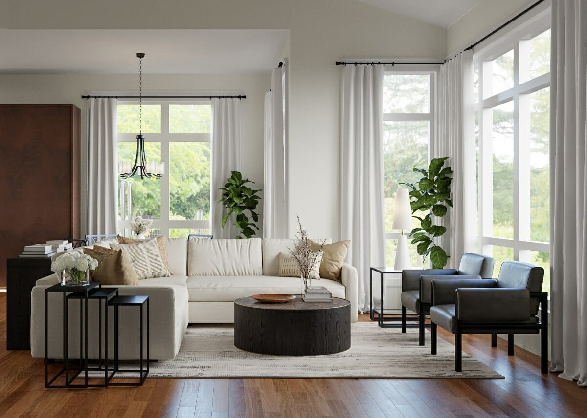Lounge by online interior designer - Jessica Duarte