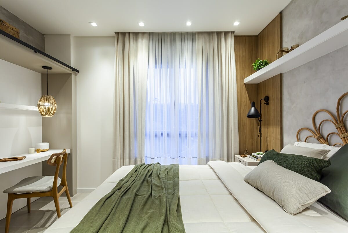 Online bedroom interior design by Jessica Duarte