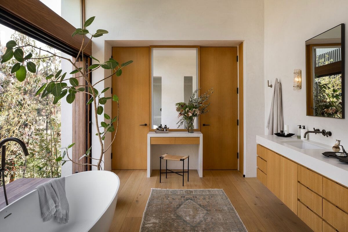 Design de salle de bain zen relaxant
