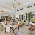 Sectional sofa in a living room ideas - Urbanology Designs