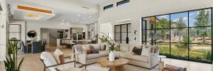 Sectional sofa in a living room ideas - Urbanology Designs