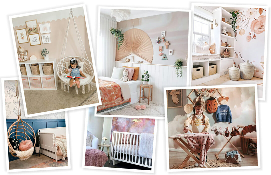 Whimsical decorating style and toddler room design ideas inspiration