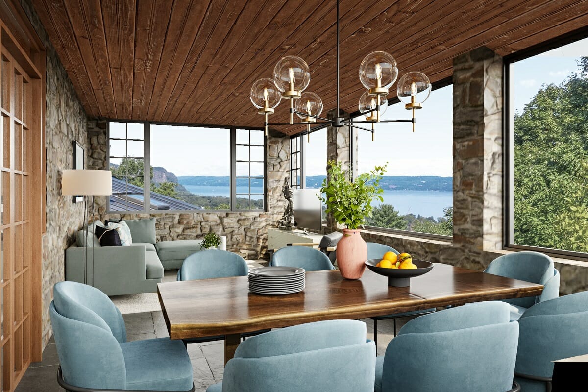 Beach home interior design by Decorilla designer, Drew F. 