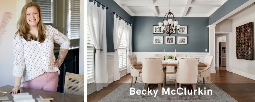 Becky McClurkin, interior designer Augusta GA