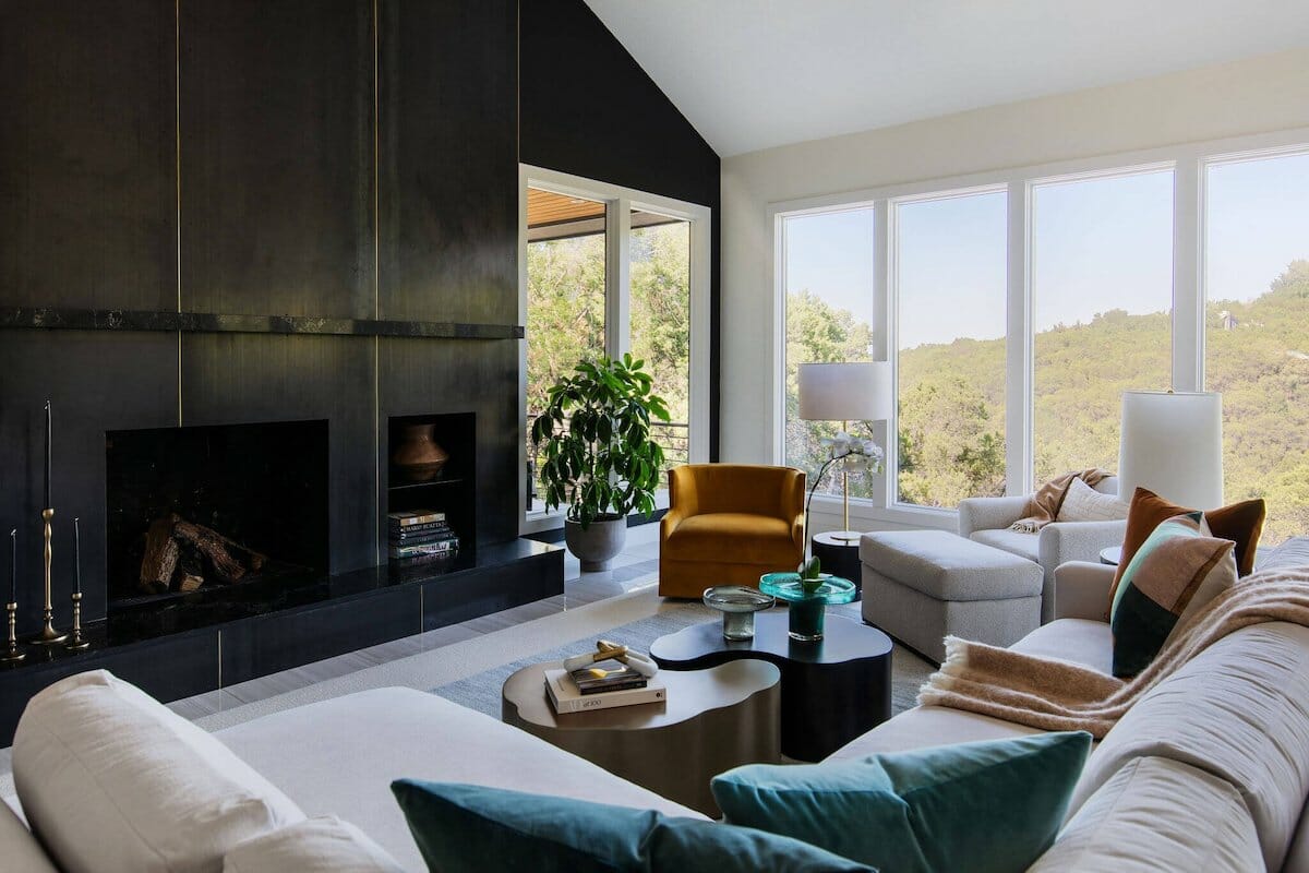 Glamorous living room design - Wendi Gee