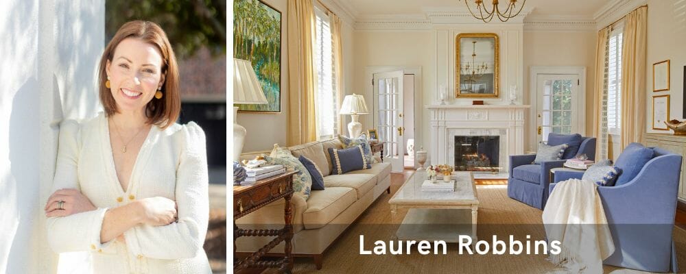 Lauren Robbins, interior designer Augusta GA