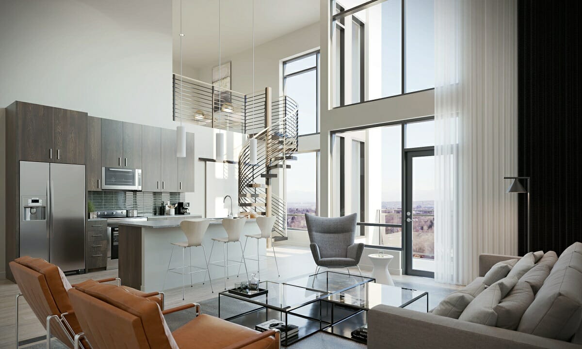 Mid century modern interiors sleek and elegant furniture legs - Lauren A