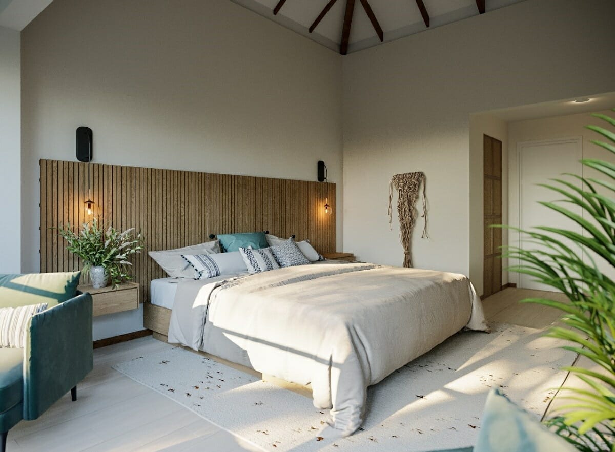 Modern beach bedroom interior design - Wanda P