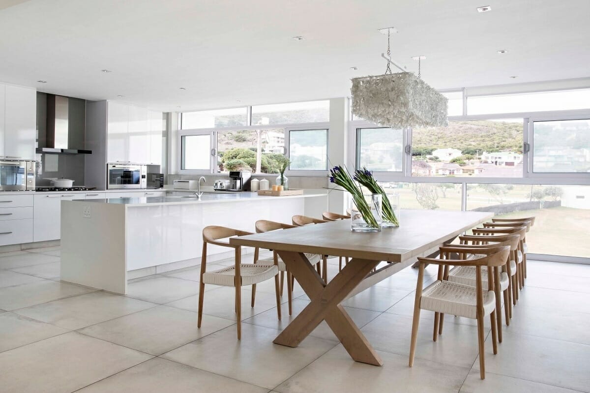 Modern beach kitchen interior design - Anna C