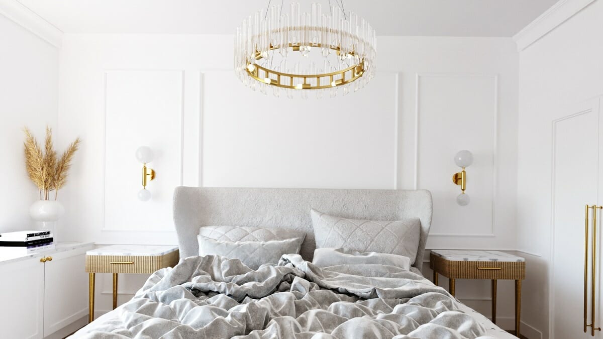 Modern glam bedroom decor ideas - Kristina B