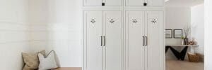 Mudroom laundry room combo