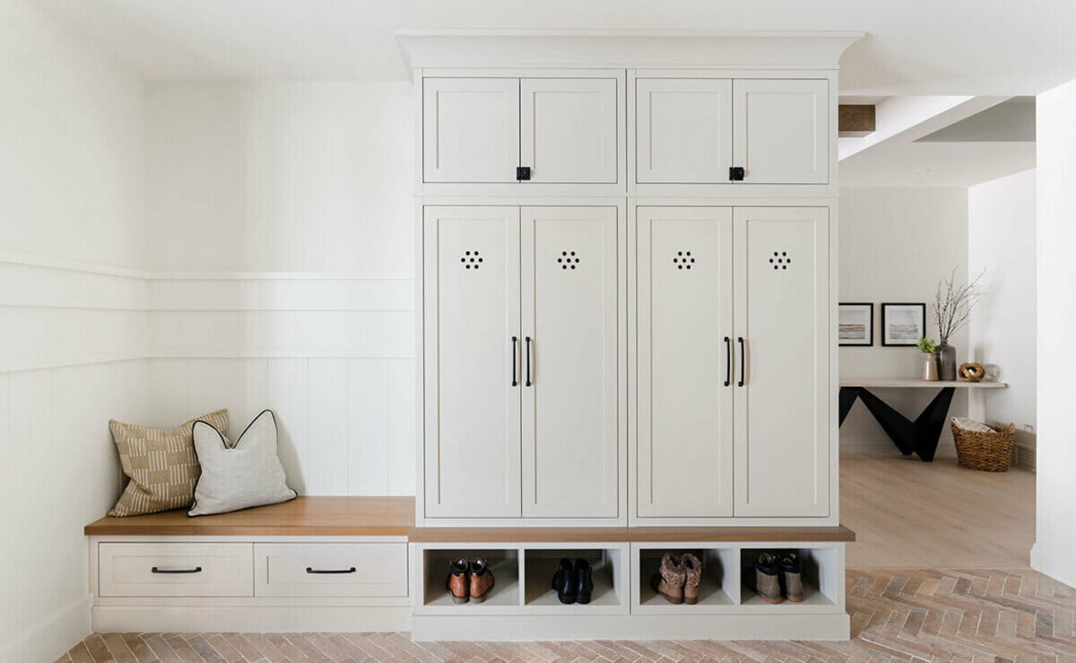 Before & After: Mudroom Laundry Room Combo with Character