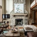 Rustic style living room - One Kind Design