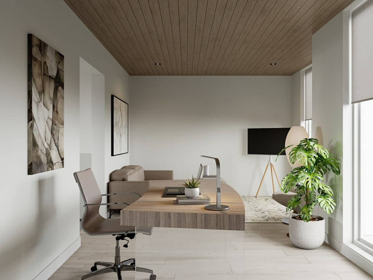 Simplistic home office décor - Wanda P