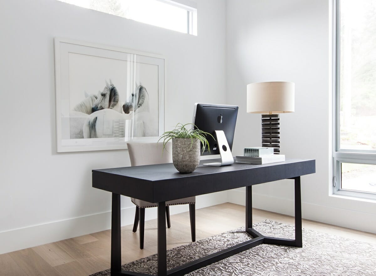 Contemporary home office aesthetic - Dina H