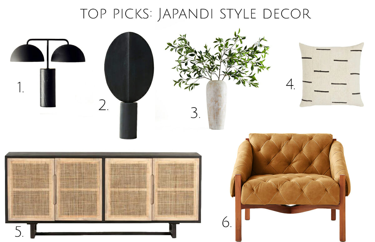 Top japandi decor picks