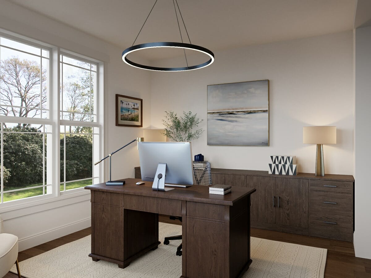 Transitional home office - Ibrahim H