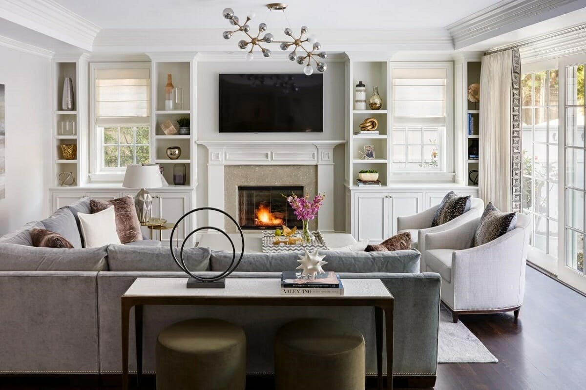 transitional living room chairs