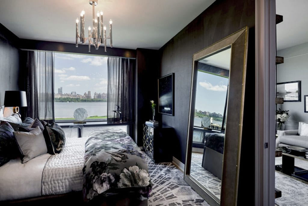 Elegant men's bedroom design by Decorilla designer, Joseph G.