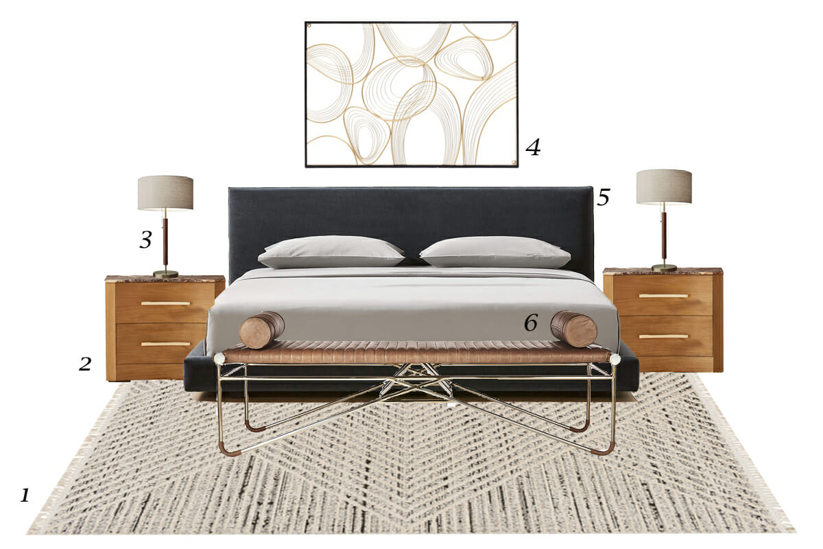 Men's bedroom design top picks by Decorilla
