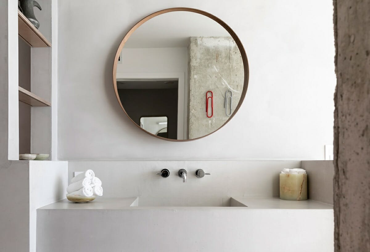 Minimal powder room design by Jasmine T