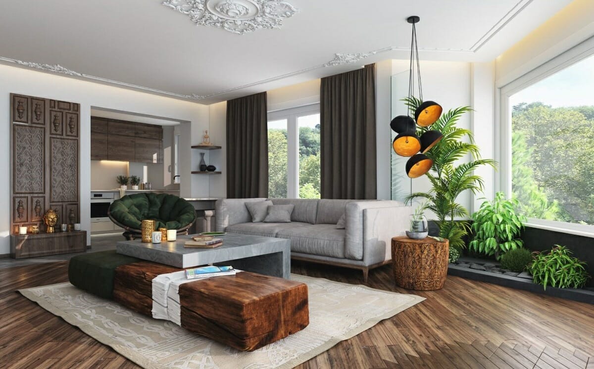 Natural decor for a home by Meral Y