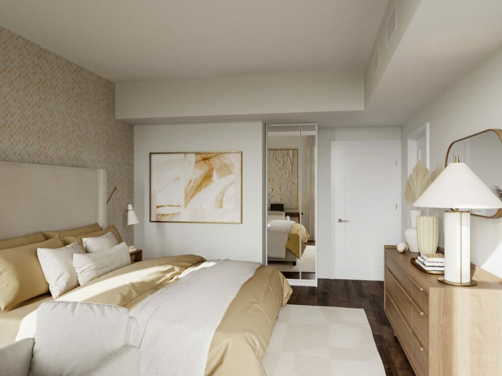 Before & After: Relaxing Neutral Master Bedroom - Decorilla Online ...