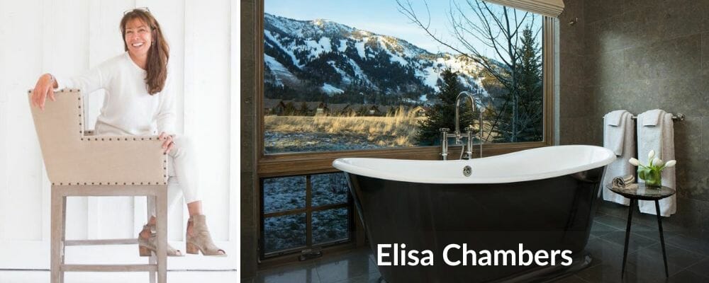 L'un des meilleurs architectes d'intérieur de Jackson Hole, Wyoming - Elisa Chambers