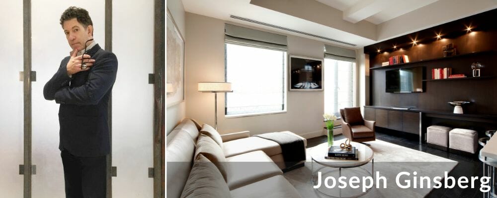 One of the top New York interior designers - Jospeh Ginsberg