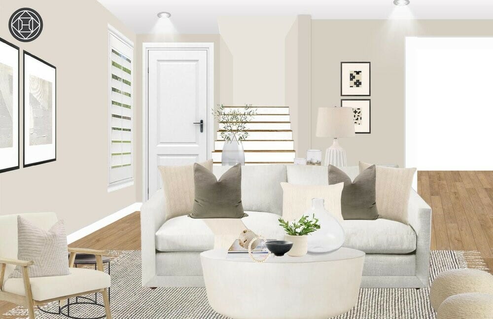 Online living room design services - Havenly