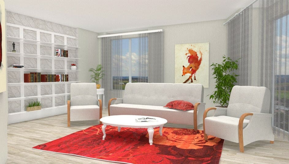 Online living room design services - Roomtodo