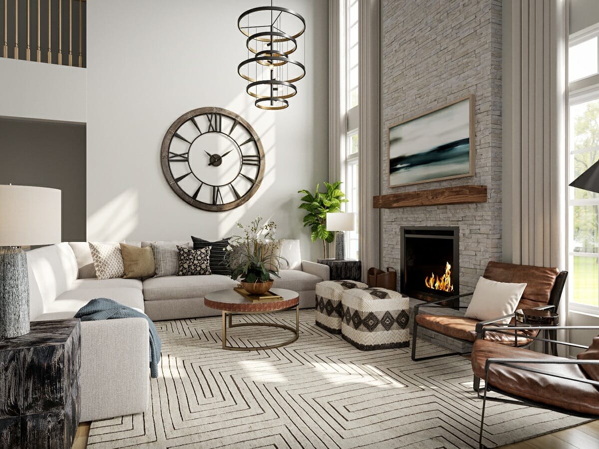 Online living room design services by Casey H.