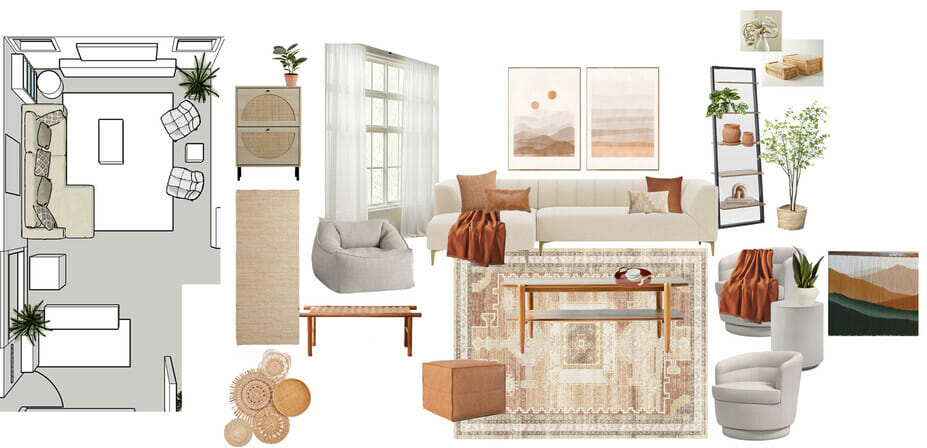 Scandi-style living room ideas