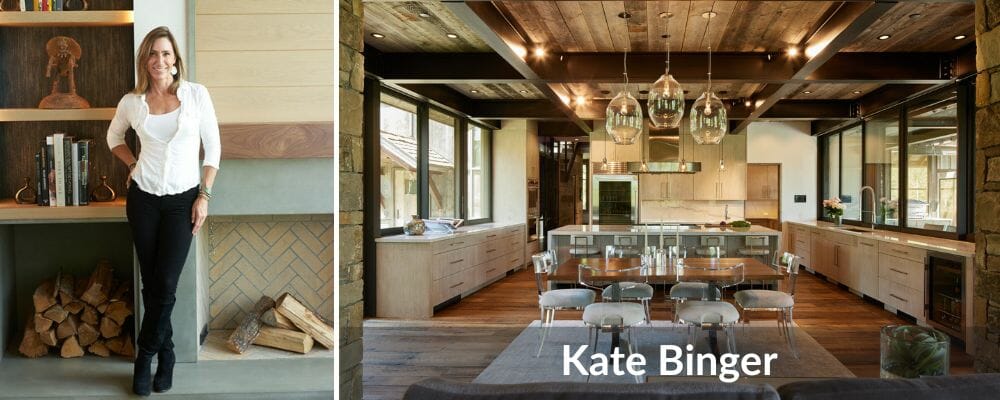 Les meilleurs designers d'intérieur de Jackson Hole - Kate Binger